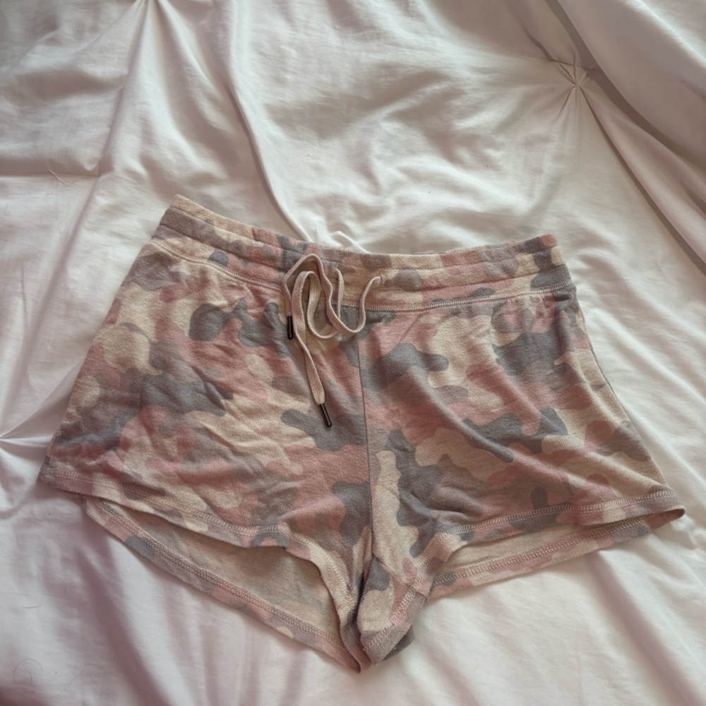 Pj Salvage Camo Pink Shorts